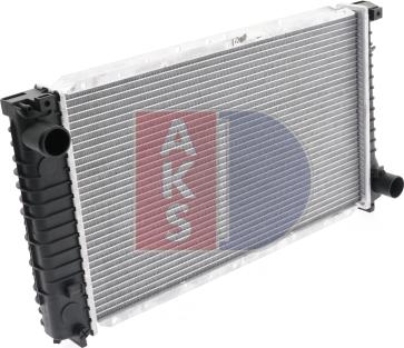 AKS Dasis 050960N - Radiator, engine cooling autospares.lv