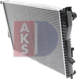 AKS Dasis 050930N - Radiator, engine cooling autospares.lv