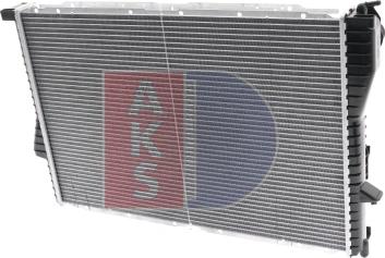 AKS Dasis 050930N - Radiator, engine cooling autospares.lv