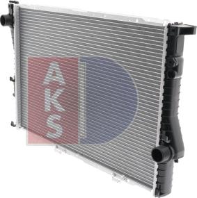 AKS Dasis 050930N - Radiator, engine cooling autospares.lv