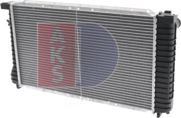 AKS Dasis 050970N - Radiator, engine cooling autospares.lv