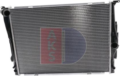 AKS Dasis 050043N - Radiator, engine cooling autospares.lv