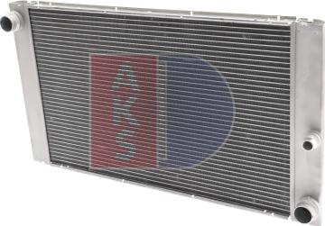 AKS Dasis 050014N - Radiator, engine cooling autospares.lv