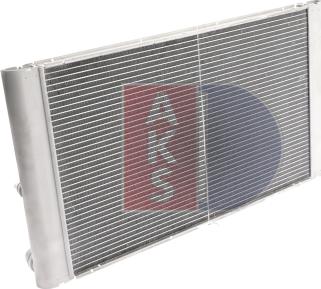 AKS Dasis 050014N - Radiator, engine cooling autospares.lv