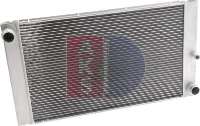 AKS Dasis 050014N - Radiator, engine cooling autospares.lv