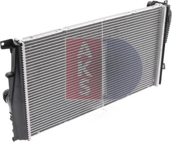 AKS Dasis 050073N - Radiator, engine cooling autospares.lv