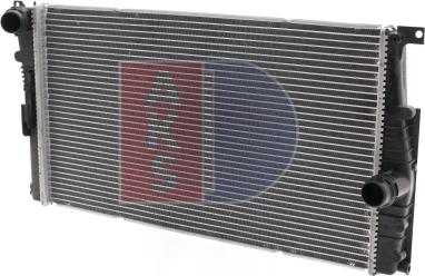 AKS Dasis 050073N - Radiator, engine cooling autospares.lv