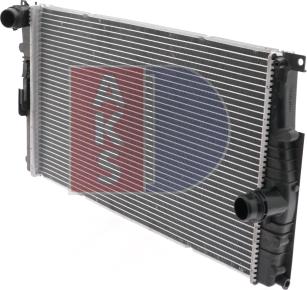 AKS Dasis 050073N - Radiator, engine cooling autospares.lv