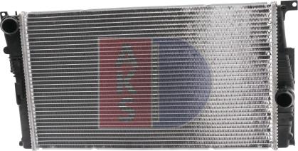 AKS Dasis 050073N - Radiator, engine cooling autospares.lv