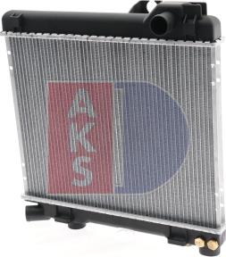 AKS Dasis 050350N - Radiator, engine cooling autospares.lv