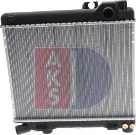 AKS Dasis 050350N - Radiator, engine cooling autospares.lv