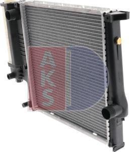 AKS Dasis 050310N - Radiator, engine cooling autospares.lv