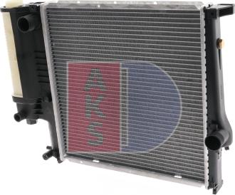 AKS Dasis 050310N - Radiator, engine cooling autospares.lv