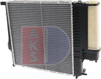 AKS Dasis 050310N - Radiator, engine cooling autospares.lv