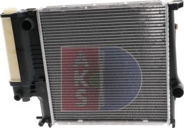AKS Dasis 050310N - Radiator, engine cooling autospares.lv