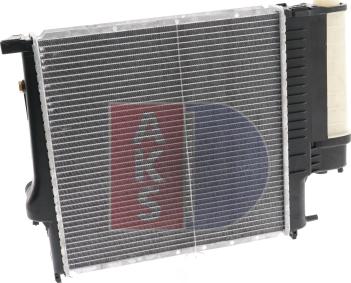 AKS Dasis 050310N - Radiator, engine cooling autospares.lv