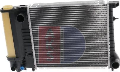 AKS Dasis 050780N - Radiator, engine cooling autospares.lv