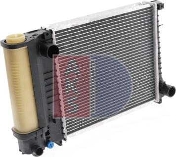 AKS Dasis 050780N - Radiator, engine cooling autospares.lv