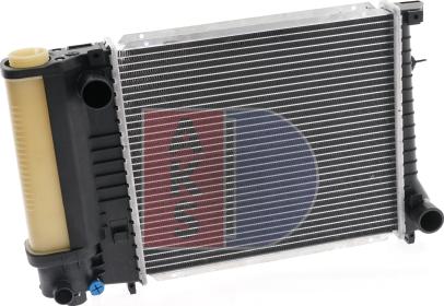 AKS Dasis 050780N - Radiator, engine cooling autospares.lv