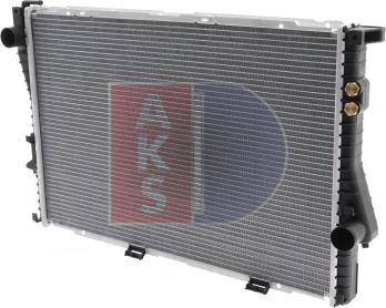 AKS Dasis 051420N - Radiator, engine cooling autospares.lv