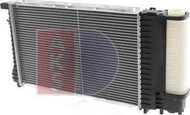 AKS Dasis 051560N - Radiator, engine cooling autospares.lv