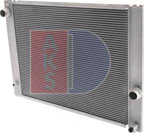 AKS Dasis 051005N - Radiator, engine cooling autospares.lv