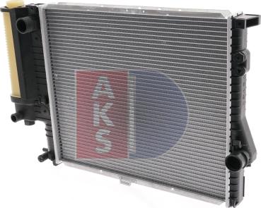 AKS Dasis 051080N - Radiator, engine cooling autospares.lv