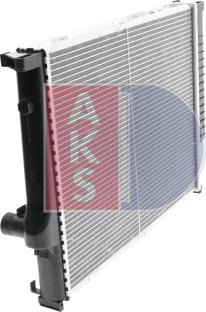 AKS Dasis 051160N - Radiator, engine cooling autospares.lv