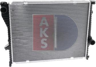 AKS Dasis 051810N - Radiator, engine cooling autospares.lv