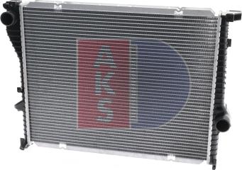 AKS Dasis 051810N - Radiator, engine cooling autospares.lv