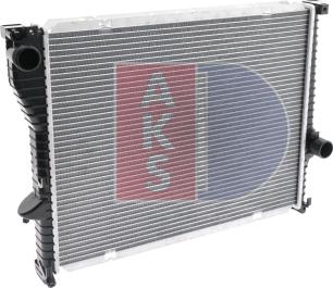 AKS Dasis 051810N - Radiator, engine cooling autospares.lv