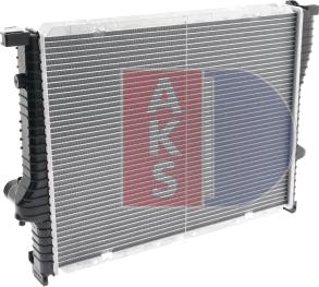 AKS Dasis 051810N - Radiator, engine cooling autospares.lv