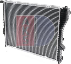 AKS Dasis 051810N - Radiator, engine cooling autospares.lv