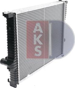 AKS Dasis 051810N - Radiator, engine cooling autospares.lv