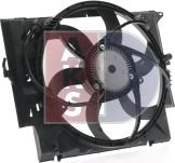 AKS Dasis 058067N - Fan, radiator autospares.lv