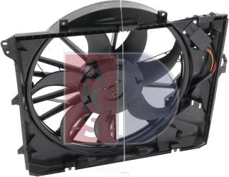 AKS Dasis 058072N - Fan, radiator autospares.lv