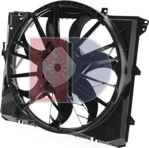 AKS Dasis 058072N - Fan, radiator autospares.lv