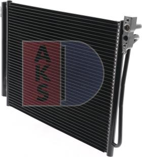 AKS Dasis 052009N - Condenser, air conditioning autospares.lv