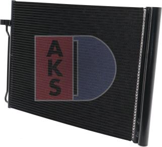 AKS Dasis 052019N - Condenser, air conditioning autospares.lv