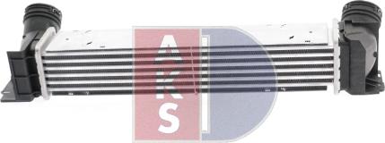 AKS Dasis 057013N - Intercooler, charger autospares.lv