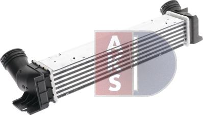 AKS Dasis 057013N - Intercooler, charger autospares.lv