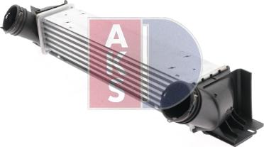 AKS Dasis 057013N - Intercooler, charger autospares.lv