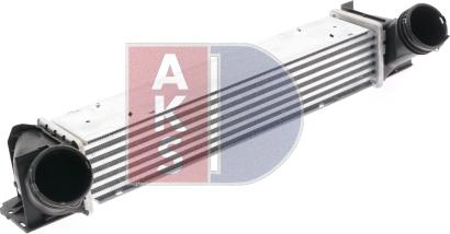 AKS Dasis 057013N - Intercooler, charger autospares.lv