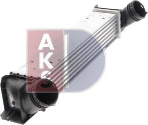 AKS Dasis 057013N - Intercooler, charger autospares.lv