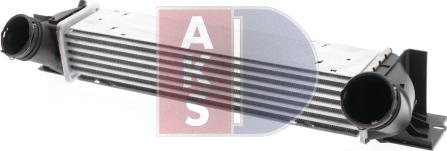 AKS Dasis 057013N - Intercooler, charger autospares.lv