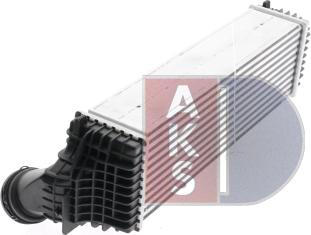 AKS Dasis 057023N - Intercooler, charger autospares.lv