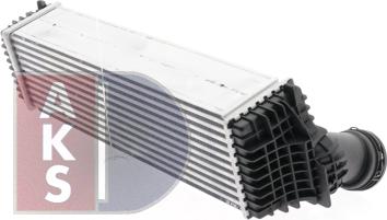 AKS Dasis 057023N - Intercooler, charger autospares.lv