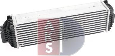 AKS Dasis 057023N - Intercooler, charger autospares.lv