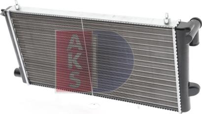 AKS Dasis 060490N - Radiator, engine cooling autospares.lv