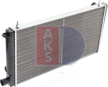 AKS Dasis 060490N - Radiator, engine cooling autospares.lv